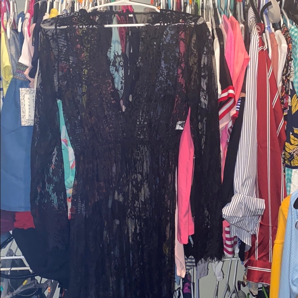Black Lace Dress